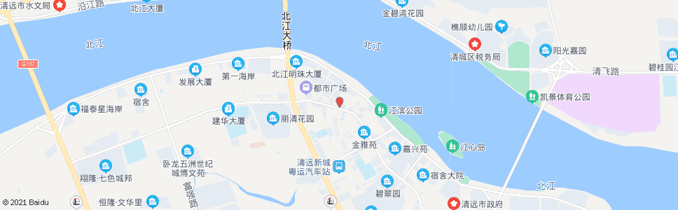 清远市建行_公交站地图_清远公交_妙搜公交查询2025