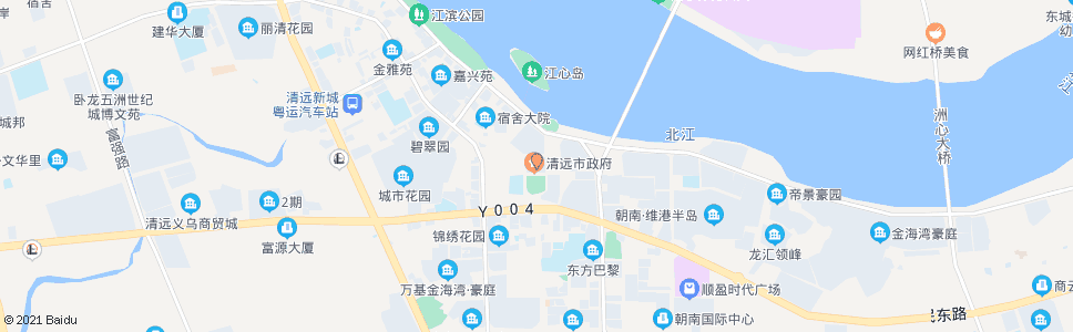 清远白坭小学_公交站地图_清远公交_妙搜公交查询2025