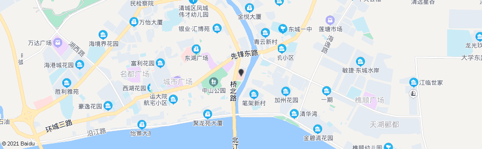 清远市中医院_公交站地图_清远公交_妙搜公交查询2025