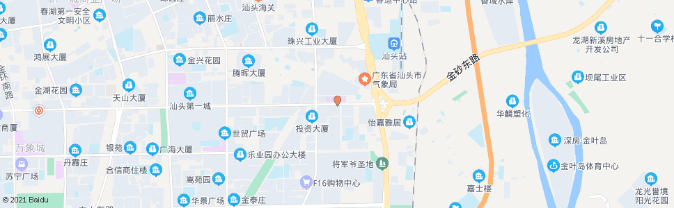 汕头帝豪酒店(金砂东路)_公交站地图_汕头公交_妙搜公交查询2024