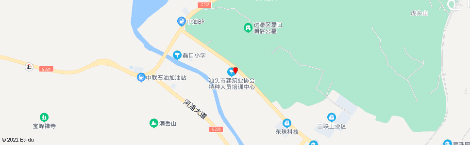 汕头松山村_公交站地图_汕头公交_妙搜公交查询2024