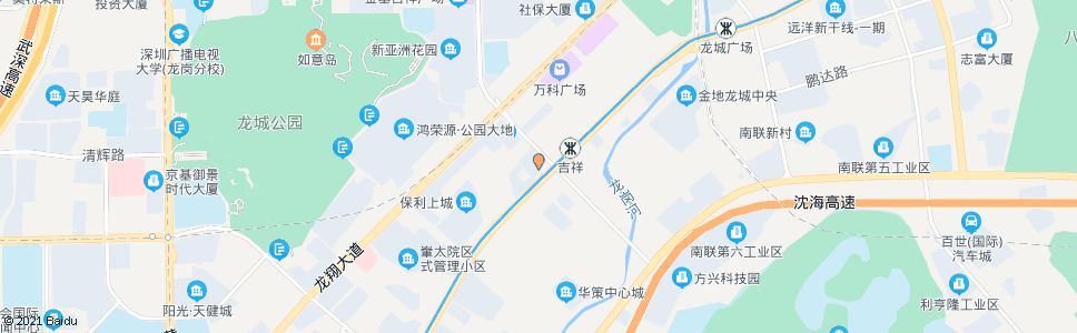 深圳龙岗城市候机楼_公交站地图_深圳公交_妙搜公交查询2024