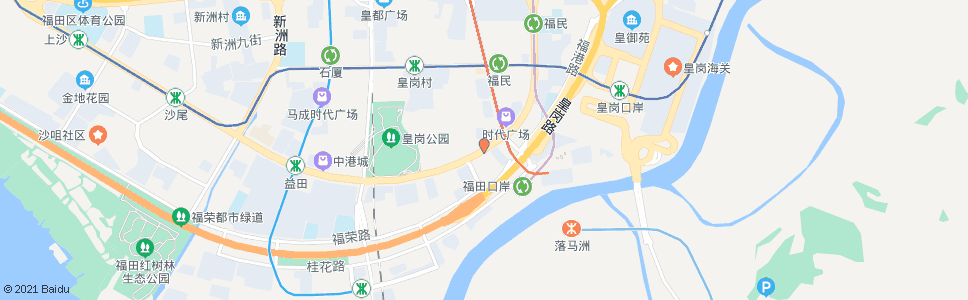 深圳福田水围村_公交站地图_深圳公交_妙搜公交查询2024