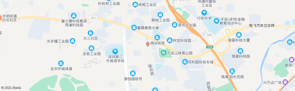 深圳吉岭村综合楼_公交站地图_深圳公交_妙搜公交查询2025