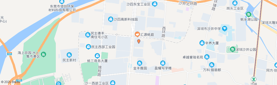 深圳蚝二学府花园_公交站地图_深圳公交_妙搜公交查询2024