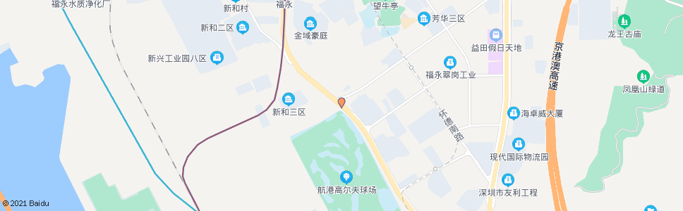 深圳福永海鲜市场_公交站地图_深圳公交_妙搜公交查询2024