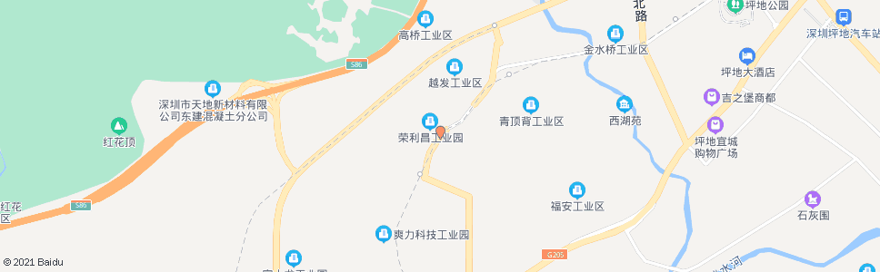 深圳九里香_公交站地图_深圳公交_妙搜公交查询2024