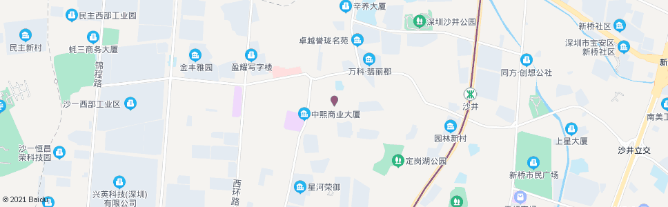 深圳大兴新村_公交站地图_深圳公交_妙搜公交查询2024