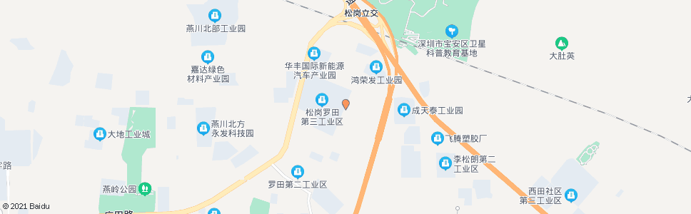 深圳龙山六路口_公交站地图_深圳公交_妙搜公交查询2025