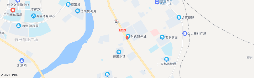 百色糖厂路口(南)_公交站地图_百色公交_妙搜公交查询2024