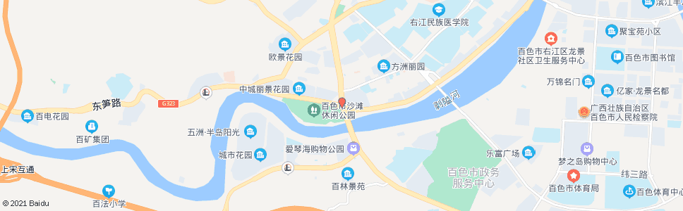 百色百林桥_公交站地图_百色公交_妙搜公交查询2024