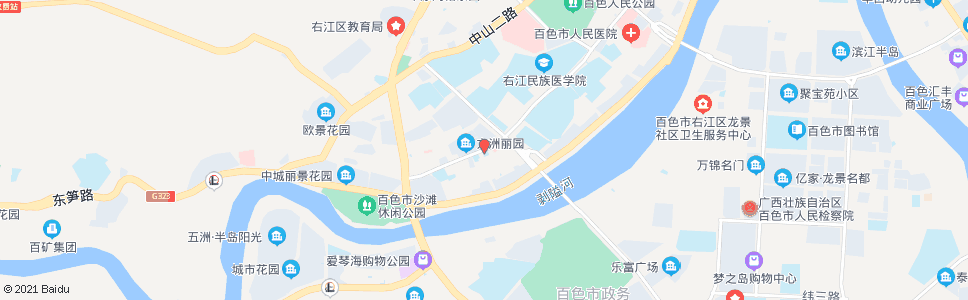 百色东合市场_公交站地图_百色公交_妙搜公交查询2024