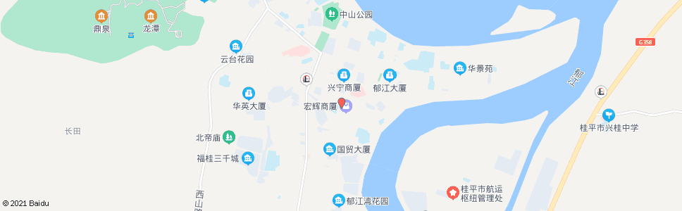 贵港城西小学_公交站地图_贵港公交_妙搜公交查询2025