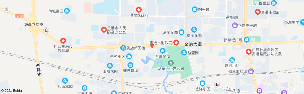 贵港果菜饲料批发市场_公交站地图_贵港公交_妙搜公交查询2025