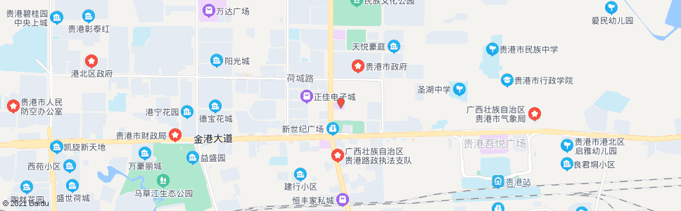 贵港贵港梦之岛百货_公交站地图_贵港公交_妙搜公交查询2025