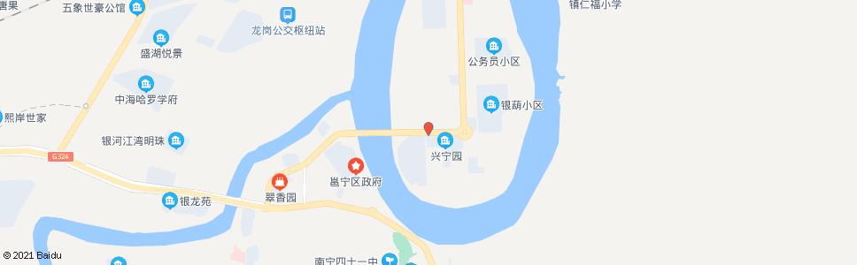 南宁莫村路口_公交站地图_南宁公交_妙搜公交查询2025