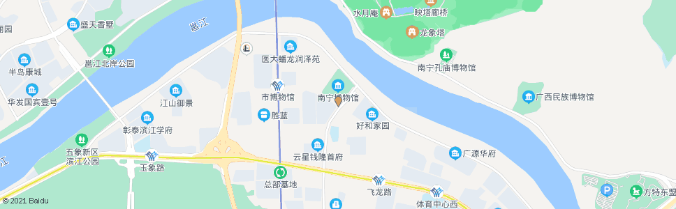 南宁南宁博物馆(宋厢博艺路口)_公交站地图_南宁公交_妙搜公交查询2024