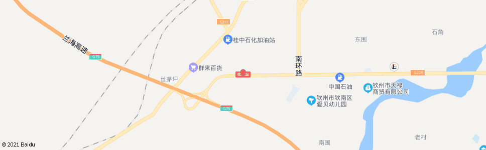 钦州高速公路路口_公交站地图_钦州公交_妙搜公交查询2025