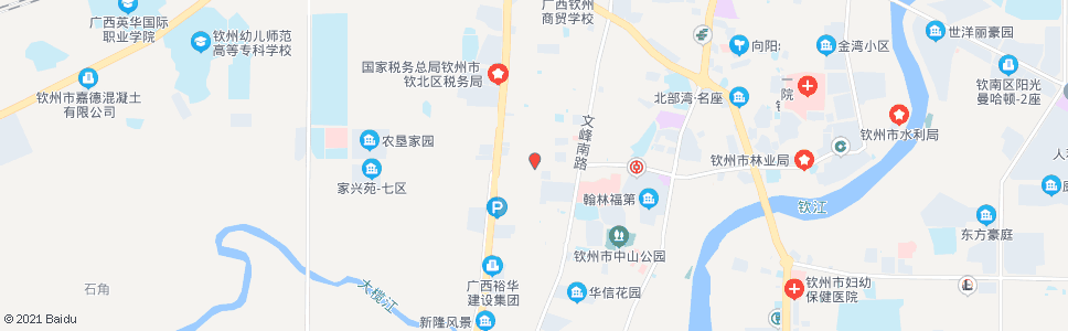 钦州扬帆大道中路_公交站地图_钦州公交_妙搜公交查询2025