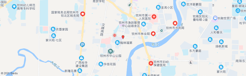 钦州新兴路口_公交站地图_钦州公交_妙搜公交查询2025