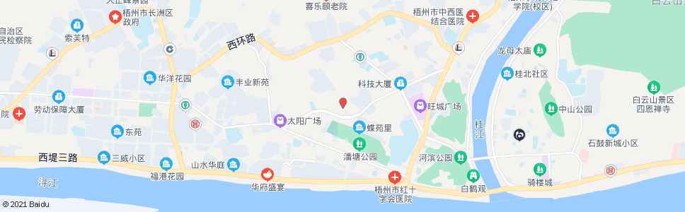 梧州龙骨冲_公交站地图_梧州公交_妙搜公交查询2025