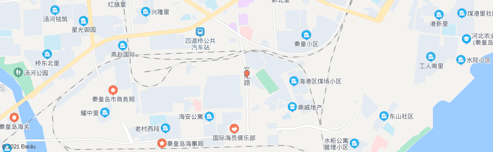 秦皇岛地道南口_公交站地图_秦皇岛公交_妙搜公交查询2024