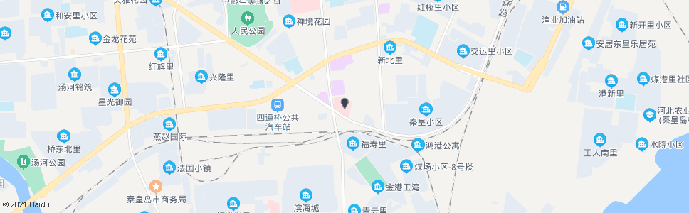 秦皇岛凯旋超市(港民医院)_公交站地图_秦皇岛公交_妙搜公交查询2024