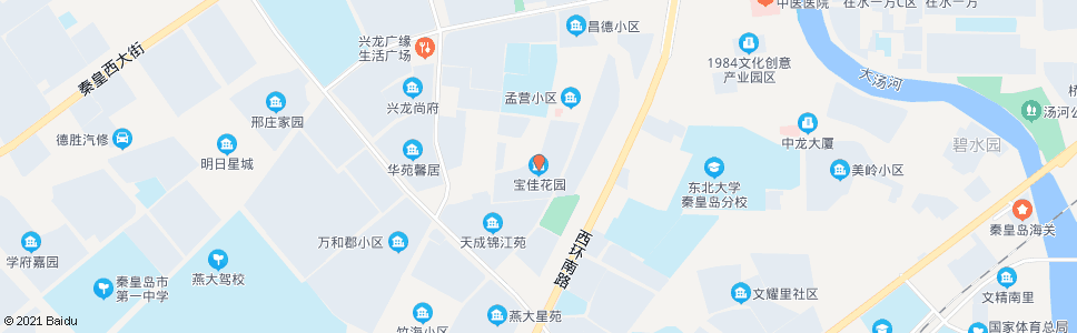 秦皇岛秦皇岛友谊医院(宝佳花园)_公交站地图_秦皇岛公交_妙搜公交查询2024