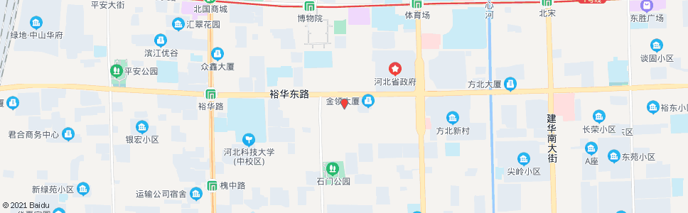 石家庄盛华鑫酒店_公交站地图_石家庄公交_妙搜公交查询2024