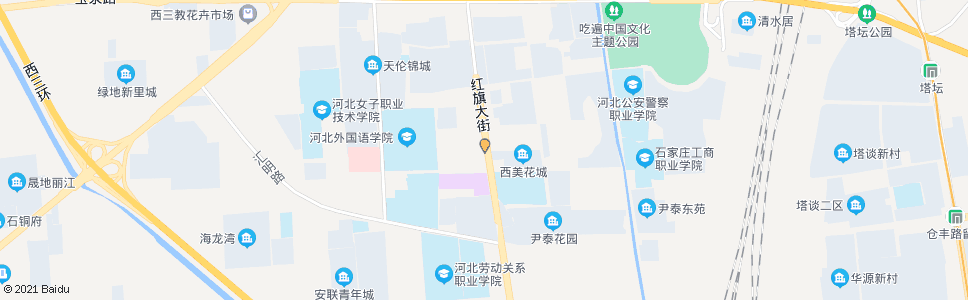 石家庄城市学院北院_公交站地图_石家庄公交_妙搜公交查询2024