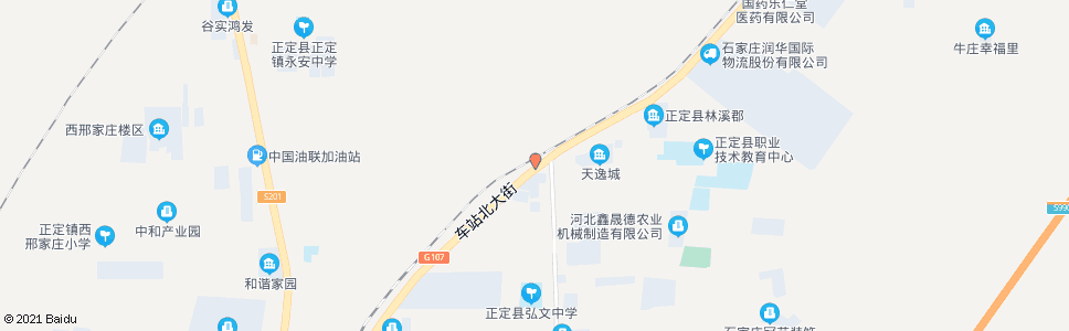 石家庄燕赵大街北口(国泰假日酒店)_公交站地图_石家庄公交_妙搜公交查询2024