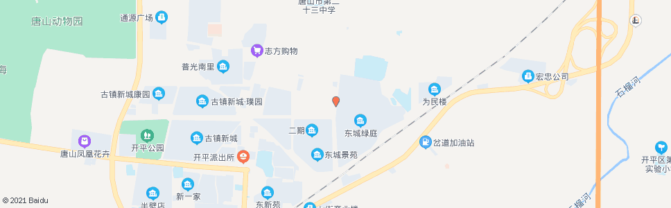 唐山东城绿庭小区_公交站地图_唐山公交_妙搜公交查询2024