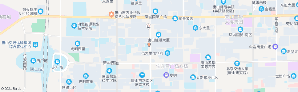 唐山悦音琴行_公交站地图_唐山公交_妙搜公交查询2024