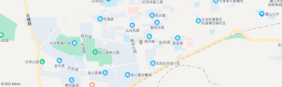 唐山古冶区城建局_公交站地图_唐山公交_妙搜公交查询2024