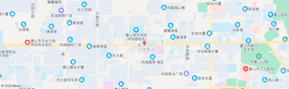 唐山凤城国贸爱琴海_公交站地图_唐山公交_妙搜公交查询2024