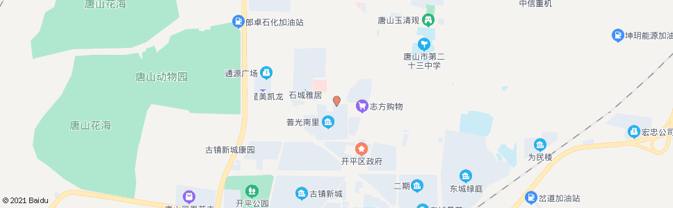 唐山普光道南环路口_公交站地图_唐山公交_妙搜公交查询2024