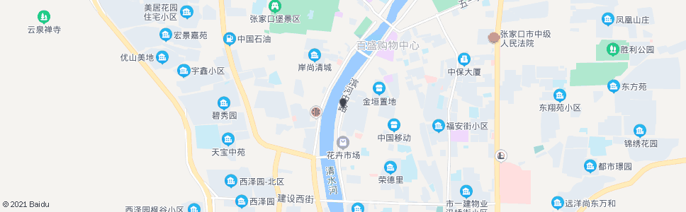 张家口花鸟市场_公交站地图_张家口公交_妙搜公交查询2024