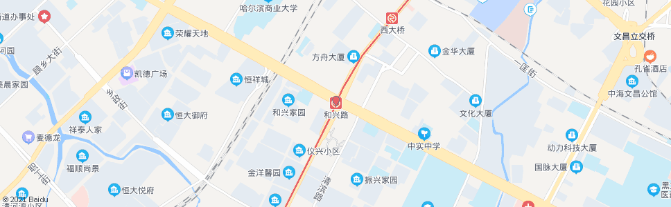 哈尔滨和兴路站_公交站地图_哈尔滨公交_妙搜公交查询2024