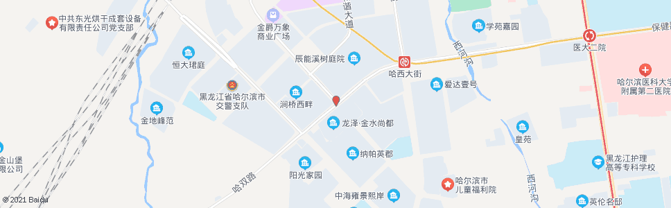 哈尔滨哈尔滨大街(复旦街路口)_公交站地图_哈尔滨公交_妙搜公交查询2024