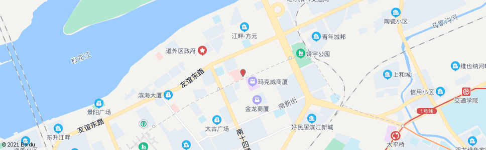 哈尔滨靖宇大街_公交站地图_哈尔滨公交_妙搜公交查询2025