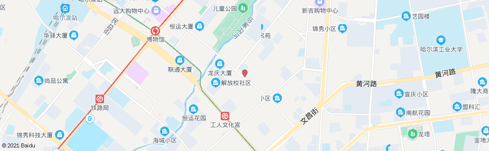 哈尔滨长虹小学_公交站地图_哈尔滨公交_妙搜公交查询2025