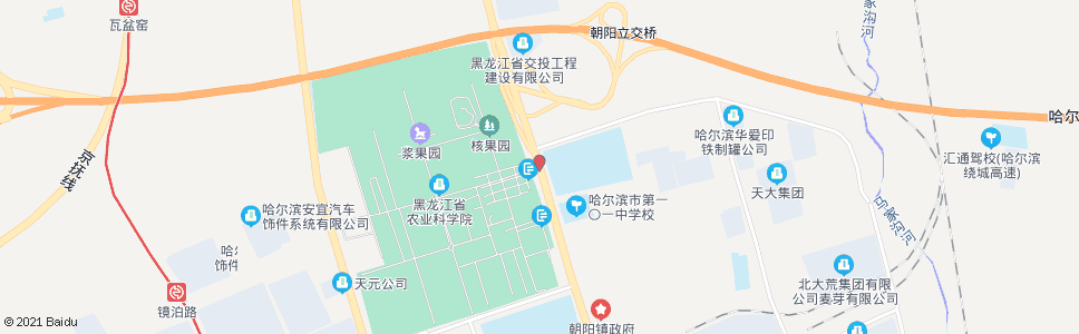 哈尔滨省园艺分院_公交站地图_哈尔滨公交_妙搜公交查询2024