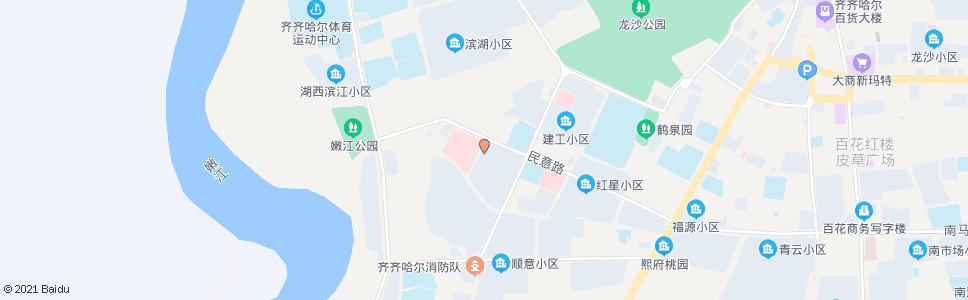 齐齐哈尔沿江市场_公交站地图_齐齐哈尔公交_妙搜公交查询2024