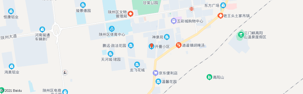 三门峡开曼小区_公交站地图_三门峡公交_妙搜公交查询2025