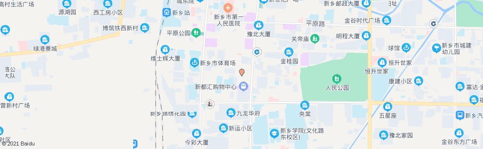 新乡健康路胜利街口_公交站地图_新乡公交_妙搜公交查询2024