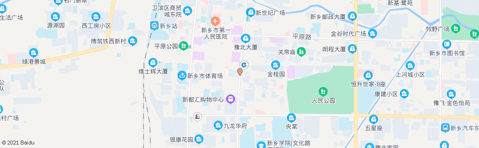 新乡城南庄_公交站地图_新乡公交_妙搜公交查询2024