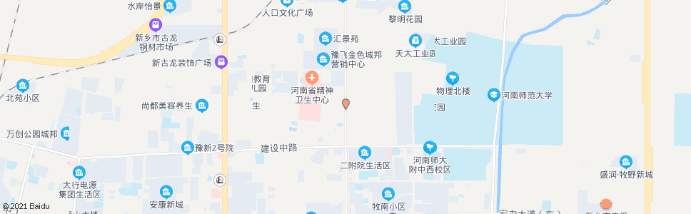 新乡市军干所_公交站地图_新乡公交_妙搜公交查询2024