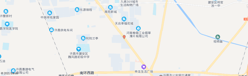 许昌文兴路(文兴路)_公交站地图_许昌公交_妙搜公交查询2024