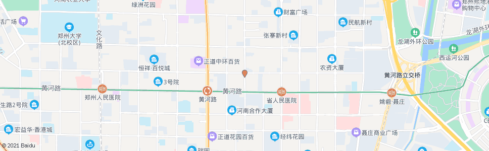 郑州政七街红旗路_公交站地图_郑州公交_妙搜公交查询2024