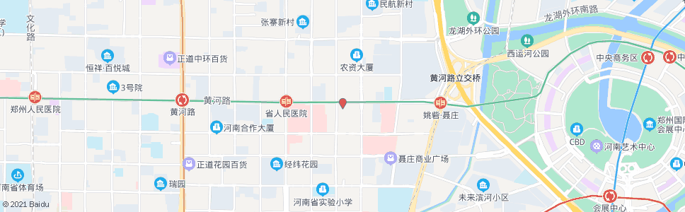 郑州黄河路东明路(亚圣投资大厦)_公交站地图_郑州公交_妙搜公交查询2024